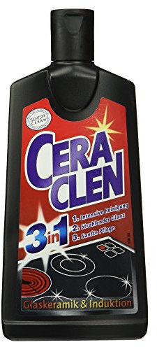 Ceraclean 3 in 1 Glaskeramik Reiniger und Pfleger, 200 ml