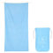 Dock & Bay Quick Drying Towel - For Sports & Gym - Compact, Lightweight - 100% Recycled - Includes Bag - Essential - Lagoon Blue - Large (160x90cm, 63x35)