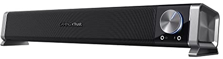 Trust Gaming 22209 GXT 618 Asto Soundbar Speaker for PC and TV, Black