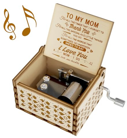 Ucuber You are My Sunshine Music Box, Gift for Mom from Daughter