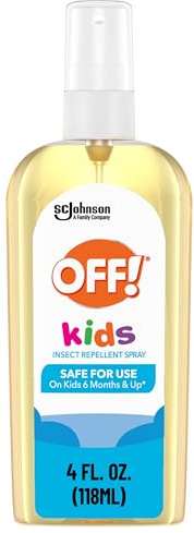 OFF! Kids Insect Repellent Spray, Botanically Inspired, Safe for Use On Kids, 4 oz