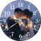 S&H&OU Benutzerdefinierte Wanduhr, Fotowanduhren für Wohnzimmerdekoration mit Foto, leise Wanduhr für Kinder, Personalisierte Fotowanduhr zum Aufhängen von Geburtstagsfotos