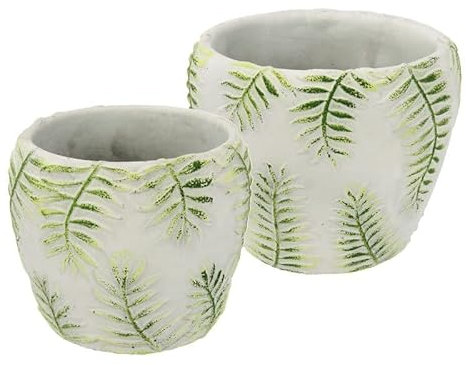 Cement Cachepot Set (Set of 2)