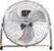 Neo High Velocity Quiet Portable Steel Metal Floor Standing Freestanding Industrial Gym Cooling Fan 3 Speeds (16 Inch)