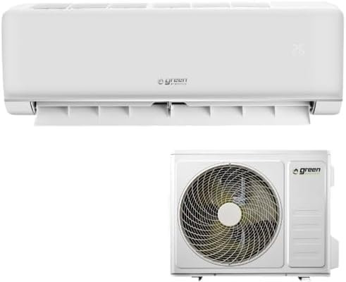 Green Electric Plus Climatiseur Mono Split 12000 Btu Wifi avec Kit d'Installation 5 Mètres, Unité Intérieure et Unité Extérieure, Efficacité Énergétique A++/A+, 3,5 kW, R32