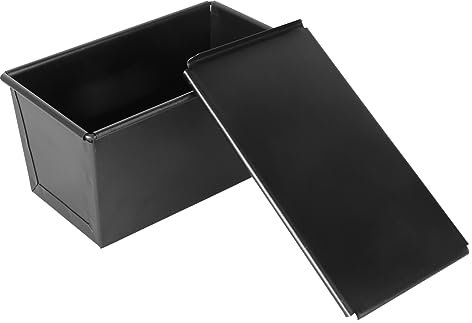Generico Stampo per Nero con Antiaderente per Pane e Toast 28X12 Cm in Cucina per a Casa