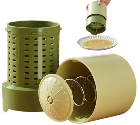 Deydratôr Manuale Frutta Verdure, Essiccatore Girevole Manuale Per Riempimenti Di Palle, Sottaceti Yogurt, Strumento Cucina Multifunzionale Non Elettrico, Design Facile Pulire Preparare Alimenti Sale