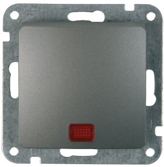 UNITEC Kontrollschalter, Monaco, Serie 204, Platin