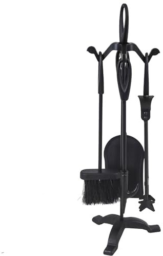 JVL Cotswold - Set de Utensilios para Chimenea (5 Piezas)