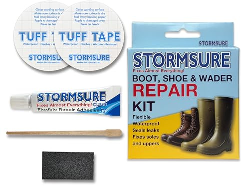 Stormsure Footwear Repair Kit - Ultimate Solution for Boots, Shoes & Waders, Waterproof & Durable Adhesive Fix