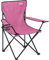 Trail Pink Camping Chair Lightweight Folding Cup Holder Carry Bag 100kg Capacity