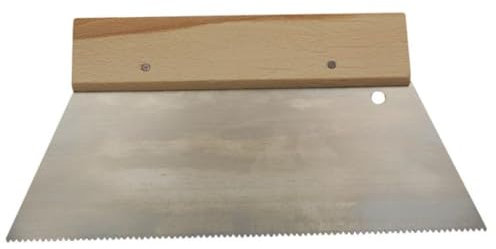 Toolland Couteau à colle, denture fine, 250 mm