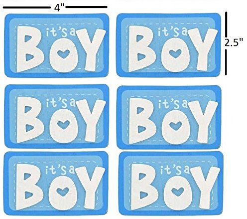 It's a Boy Cutouts, It's a Boy Cupcake Toppers, It's a Boy Theme Large Cupcake Toppers, It's a Boy Theme Party Baby Shower, Boy Baby