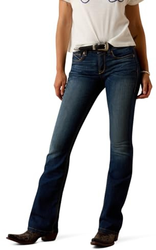 ARIAT Apparel Womens Real Rosa Cooling Fabric Bootcut Jean