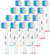 Qitizu Aufsteckbürsten Kompatibel mit Braun Oral B Elektrische Zahnbürste, 16er Efficient Clean Zahnbürstenaufsatz Aufsätze für Pro Smart Vitality Genius (16 Weiß, 16 stück(1er Pack))