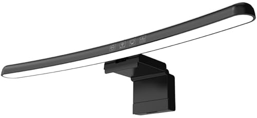 Meichoon Computer Monitor Light Bar Schermo curvo appeso con RGB Colorful Ambient Light Quattro modalità Touch Control Protezione degli occhi LE13 B