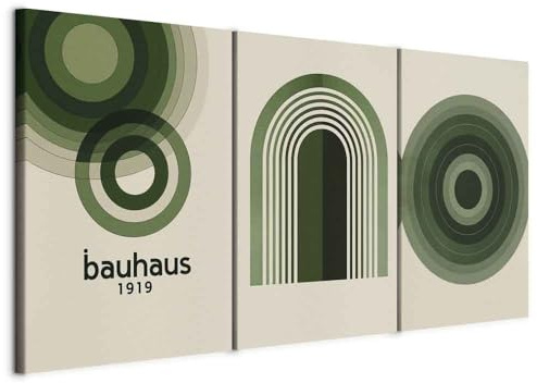 murando - Set di 3 Quadri Componibili Scandinava 120x60 cm Ciascuno delle Dimensioni di 40x60cm - Collage 3 Pezzi - Decorazioni da Parete - Quadro Moderno Decori - Minimalista a-H-10131-b-a