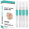 Boligrafo contra las verrugas, 4 pcs Removedor Verrugas La Piel, Quita Verrugas, Eliminación Rápida y Segura de Etiquetas y Lunares, Quita Verrugas en los pies, manos, brazos, piernas y cuerpo, Verde