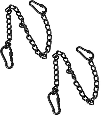 GANAZONO 2pièces Lot de Chaînes pour Balançoire Suspendue Compatible avec Chaise Hamac Support De Frappe Ajustable
