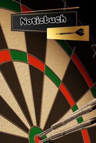 Darts Notizbuch Dart Sport Taschenbuch Dartliga Buch Steeldart Notizheft Turnier Schreibheft Softdart Wurftechnik Training Übungsheft Events ... Bullet Journal Dartpfeile Fotoalbum 01A23