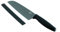 KUHN RIKON 26583 COLORI Titanium graphit Santokumesser Kochmesser Küchenmesser, Kunststoff