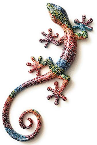 Ambiance Sud, Décoration résine Salamandre TTGM C 42x17cm