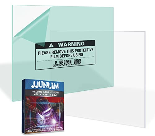 Lot de 20 lentilles de casque de soudage, plaque en plastique résistant aux hautes températures, masque de soudage solaire auto-obscurcissant pour lentille transparente, 133 x 114 mm