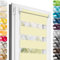 Estika Doppelrollo Klemmfix ohne Bohren - 55 cm x 120 cm - Pastellgelb - 27 Stofffarben, Tag und Nacht Duo Rollo, Rollos für Fenster ohne Bohren, Fenster Sichtschutz (55 cm Stoffbreite)