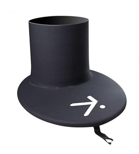 HIKO C Flex Neoprenspritzdecke Slalom Canadier Wettkampfkajak Spritzdecke, Farbe:schwarz, Größe:M