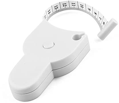 150cm Mètre Ruban pour le Corps,pour le Corps pour Mesure Corps/Tour de Poitrine/Tour de Taille, Blanc