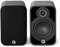 Q ACOUSTICS 5020 Bookshelf Speakers Pair Satin Black - 5 Mid/Bass Driver, 1 Tweeter - TV Speakers for Surround Sound System - Vinyl Record Player Speakers Hifi, Gaming PC Speakers