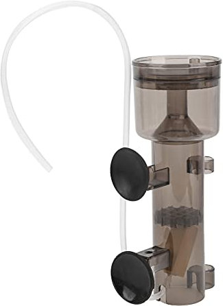 Qcwwy Eiweißabschäumer mit Aquarium-Abschäumer für Meerwasser, Leicht zu Reinigendes, Langlebiges Acrylmaterial Erzeugt Gleichmäßige Blasen (RS-4003)
