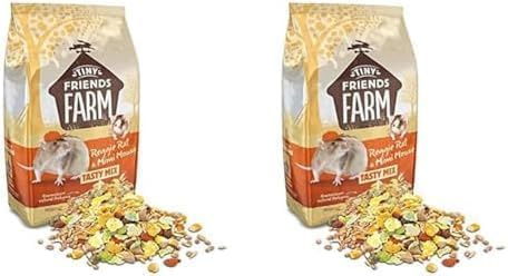 Supreme Tiny Friends Farm Reggie Rat 850g (Pack of 2)