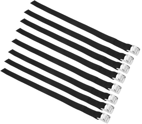 Gogogmee 8pcs Lawn Aerator Shoes Straps Metal Buckles for Gardening and Yard Aerating, Adjustable Manual Soil Aerator Sandals Bands for Patio and Backyard