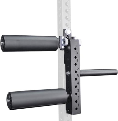 Leg Extension Rack Attachment for Makes The Legs More Fixed, Leg Extension Attachment for Adjustable Leg Extension and Curl Machine Squat Rack Attachment