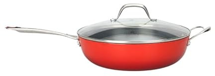 Laguiole Cuisson Sauteuse rouge 28cm - Red AirIron