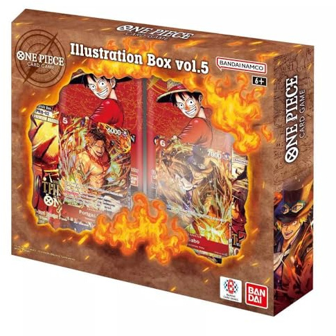 One Piece TCG: Illustration box vol. 5 (IB-05) - 4-pack, kampanjer