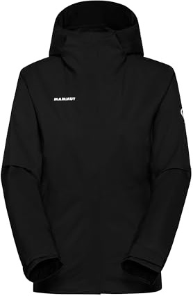 Mammut Veste hardshell pour femme, de la série Alto, M, noir, veste à capuche, veste fonctionnelle, en technologie DRYtechnology 2 L, Noir, M