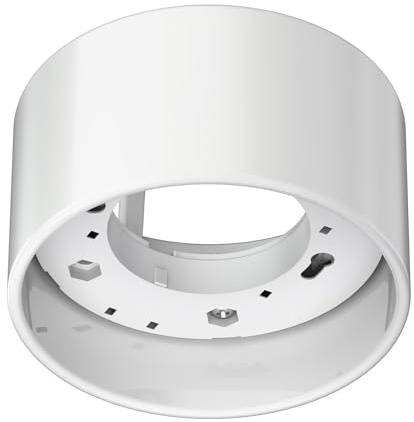 ledscom.de Taklampa/lamphållare KLU, porslin, vit blank, 1x GX53 max. 60W