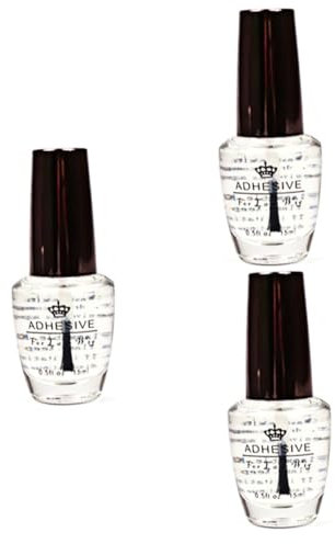 TOVINANNA 3pcs Hair Glue Strong Hold Invisible Lace Wig Adhesive Glue for Lace Front Wigs Sweat Resistant Secure Bonding