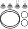 Divove 25004/2500 Set di guarnizioni di ricambio per pompa filtro Intex Pool di ricambio (include 5 tipi di parti) Pompe per piscine Ricambi e accessori