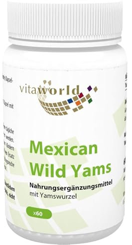 Vita World Mexican Wild Yams 500 g, 60 St. Kapseln