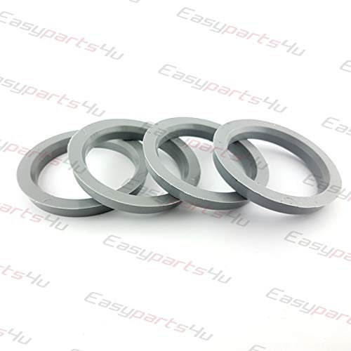 4 X Set Cerchioni Anelli di centraggio 82,0 mm a 66,6 mm, cerchi in alluminio