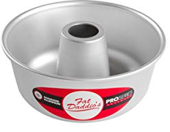 Fat Daddio's RMP-5 Anodized Aluminum Small Ring Mold Pan, 5 x 2.25 inch, Silver