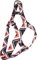 Geschirr Step&GO Stian Weiss/SCHWARZ/ORANGE M 45-60CM 20MM