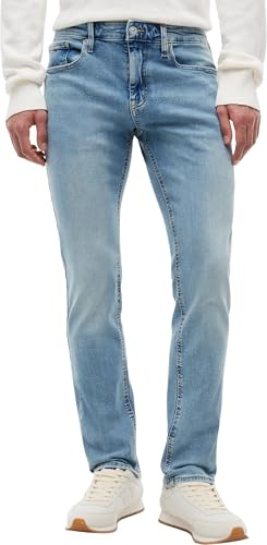 Tommy Jeans Scanton Slim Bi0216 Dm0Dm20985, Pantaloni, Uomo, Denim (Denim Light), 32W / 34L