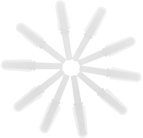 IWOWHERO 10stücke Imkereiwerkzeug Gelée Stift Ersatzköpfe Wabenreinigungsstift Bienenzuchtschaber Bienenzuchtwerkzeuge Für Bienenstockpflege Honigernte