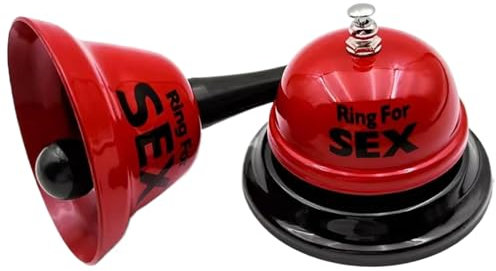 Set di campane di servizio da 2 pc premium, set di campane a mano e scrivania anello per sex metal, campanello di chiamata multifunzionale per la linea di cibo per la reception per banco di hotel, ev