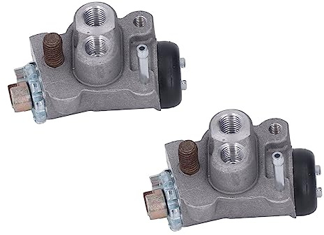 HELEVIA Cilindro Freno Ruota Anteriore Sinistra 2 Pezzi 45330 HC5 006 di Ricambio per ATV TRX300FW Fourtrax 300 4x4 1993-2000