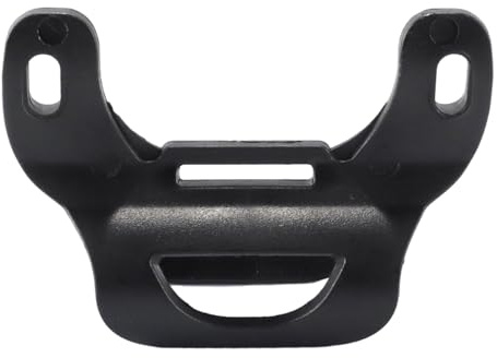 Ludom Support de Pompe à vélo avec Clip pour Montage sur Cadre, léger et Robuste, pour vélo de Route, Compatible avec Les Pompes de 25 à 28 mm.